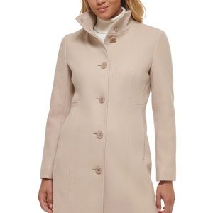 Calvin Klein Women Walker Coat - Beige Medium